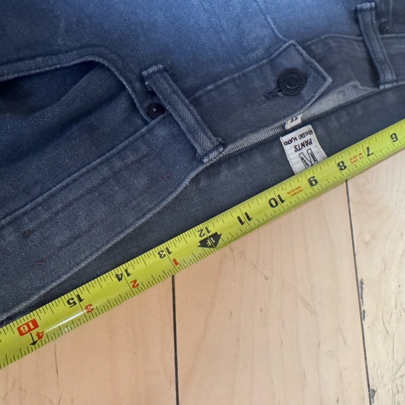 Hiroshi Kato Pen Slim selvedge jeans grey raw 33 - Picture 7 of 12